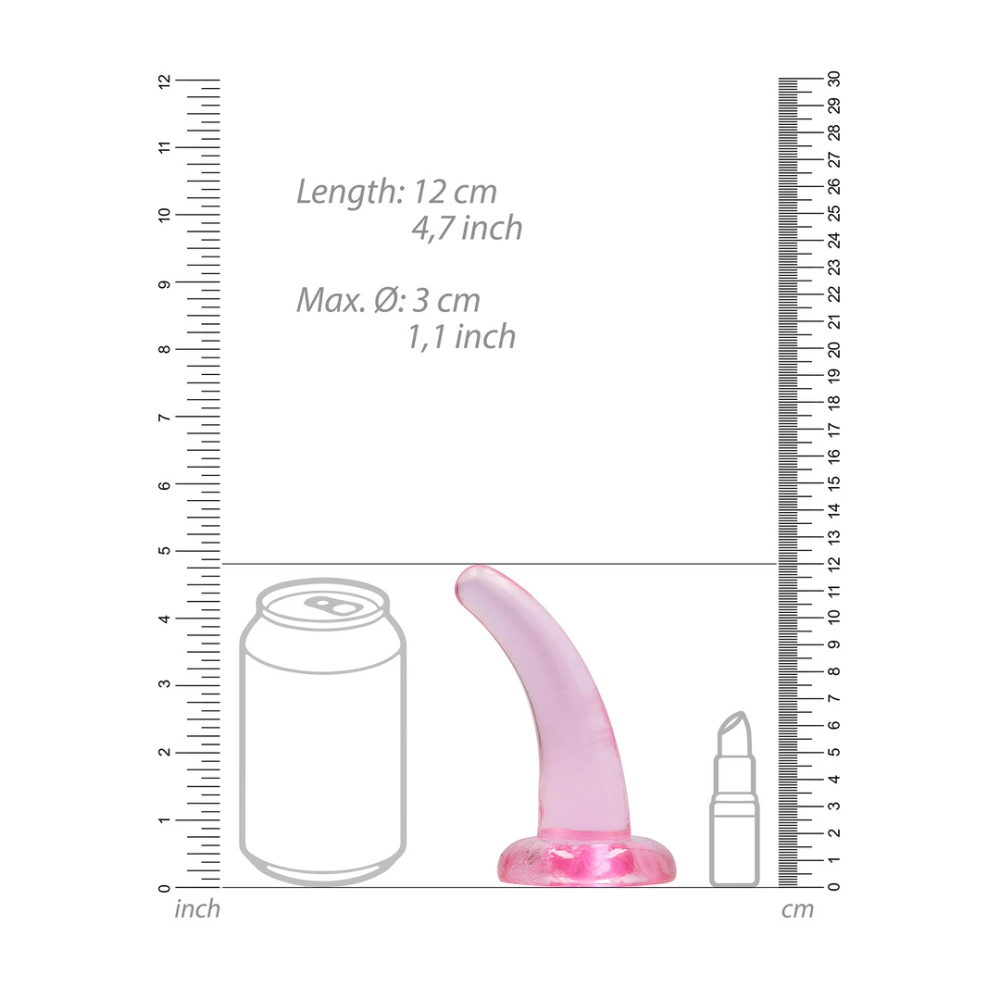 RealRock by Shots nerealističan dildo s vakuumom - 5 / 11,5 cm slika 5