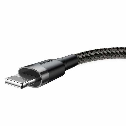 Baseus Cafule USB Lightning kabel 2,4A 1m (sivo+crno) slika 6