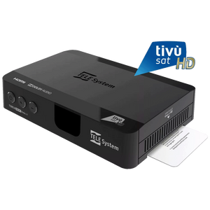 TELE System Prijemnik satelitski, DVB-S/S2 sa tivùsat smart karticom - TS9018HEVC HD tivùsat
