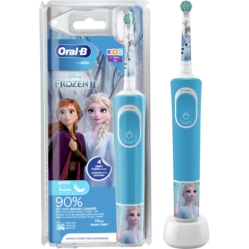 Oral B Power D100 Vitality električna četkica za decu Frozen slika 1