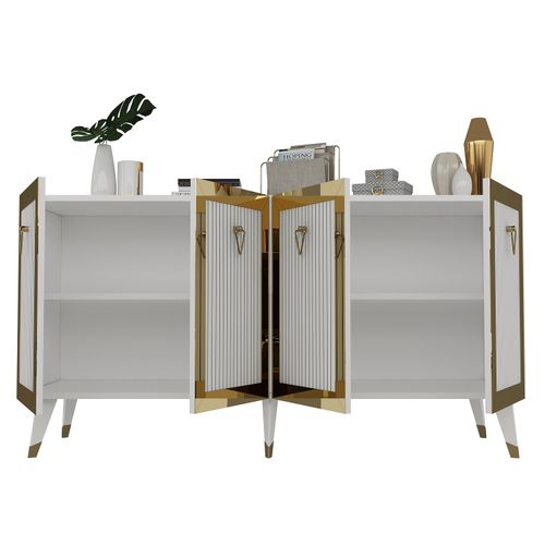 Bare - White, Gold WhiteGold Console slika 6