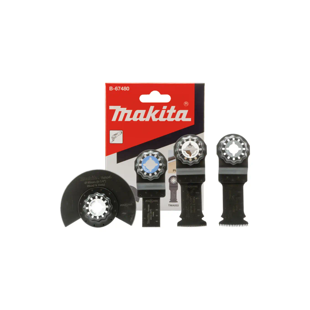 Makita - Set pribora za multifunkcijski alat 4-djelni B-67480 slika 1