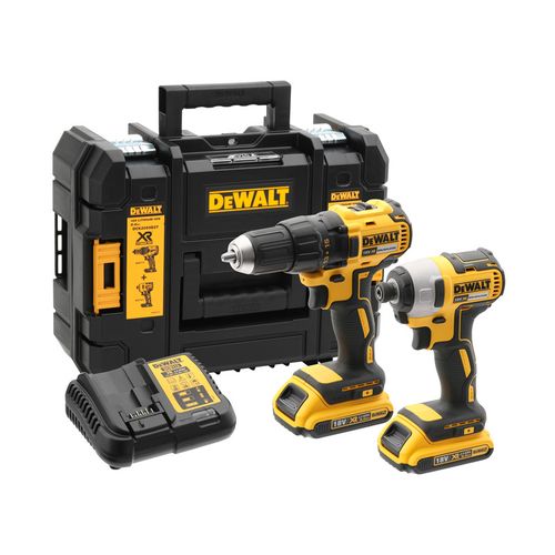 DEWALT DCK2059D2T aku 18v set dcd777, dcf787 + 2x 2.0ah tstak  slika 1