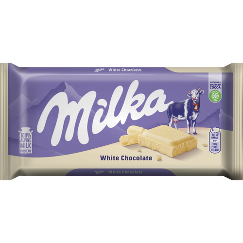 Milka bijela čokolada  100 g slika 1