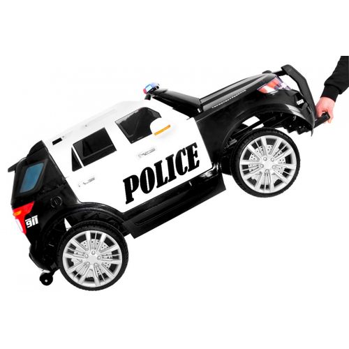 Auto na akumulator SUV Police - crni slika 5