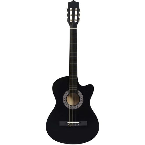 Klasična gitara Western s prorezom i 6 žica crna 38 " slika 2