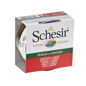 Schesir Dog - Piletina i Govedina 150 g