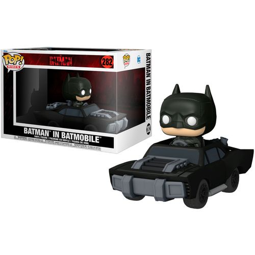 POP Ride figure Movie The Batman - Batman in Batmobile slika 1