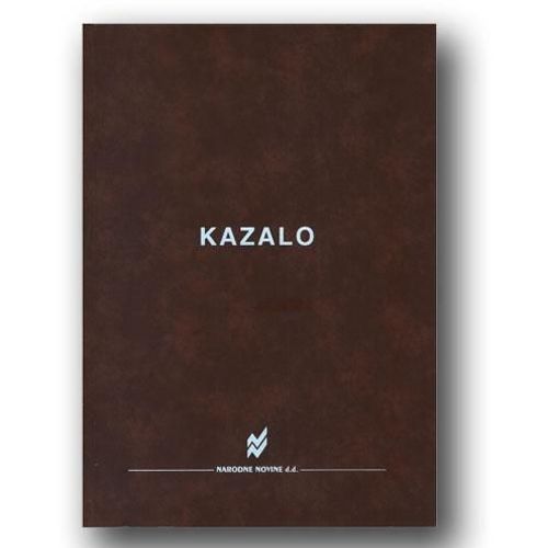 II-138/A KAZALO; Knjiga 200 stranica, 25 x 35 cm slika 3