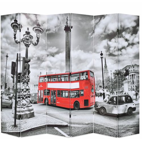 Sklopiva sobna pregrada 228 x 170 cm slika londonskog autobusa slika 5