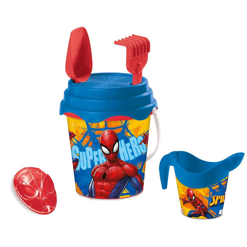 Mondo Set za igru u pijesku - Kantica sa priborom Spiderman slika 1