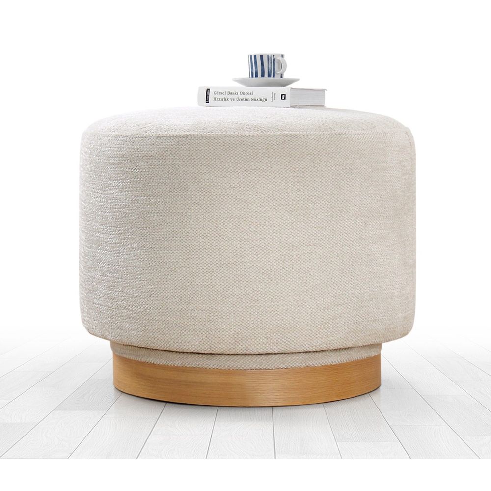Turneed - Kremasti Pouf slika 4
