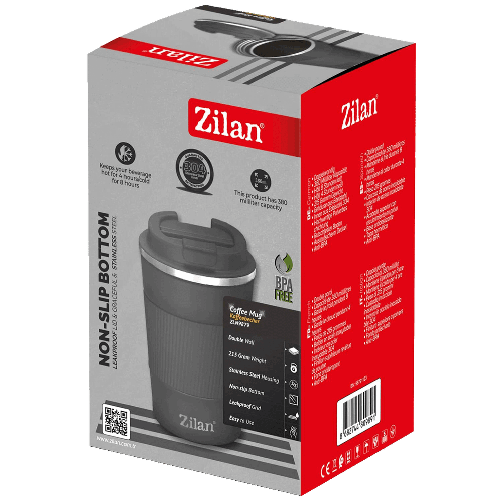 Zilan Termos boca, 380 ml, siva - ZLN9879 slika 2