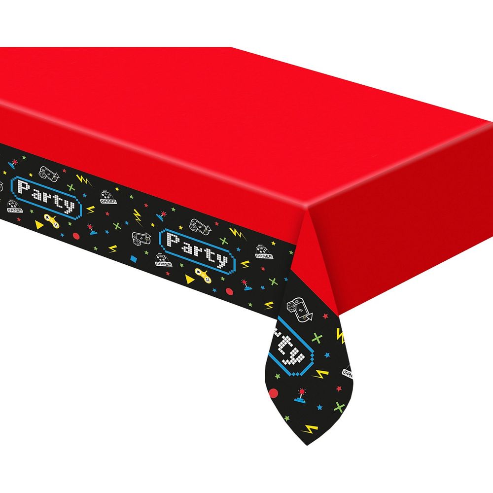 93773 PVC Stolnjak Gaming Party 120x180cm slika 1