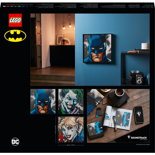 LEGO® ART 31205 Kolekcija Jim Lee Batman™ slika 9