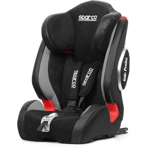 Sparco autosjedalica grupa 1-2-3 F1000Ki Isofix - Siva slika 1