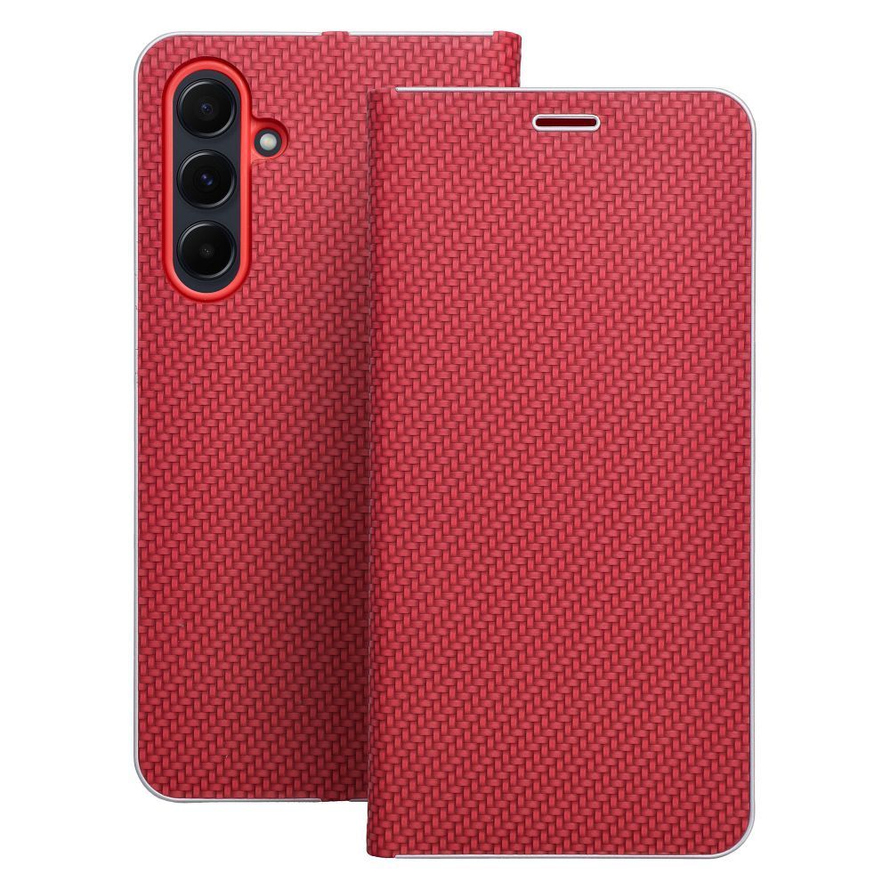 LUNA Book Carbon futrola za SAMSUNG GALAXY A57 5G crvena slika 2