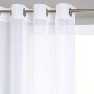 ATMOSPHERA zavjesa STRIPE - bijela - 140x240 cm 