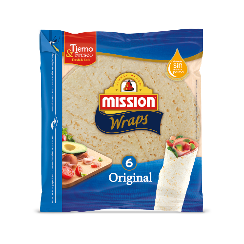 Mission tortilja wraps original 25cm 6kom 370g slika 1