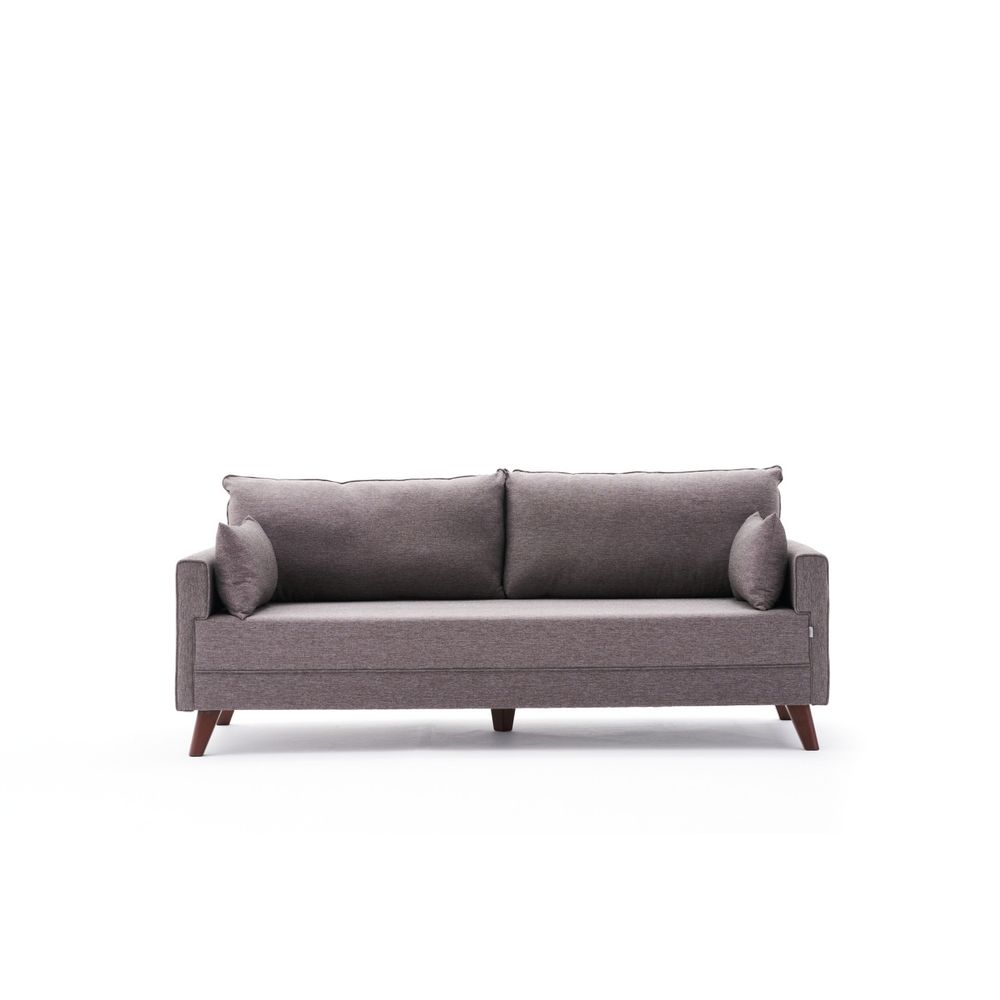 Bella Sofa za 3 Osobe - Braon slika 5