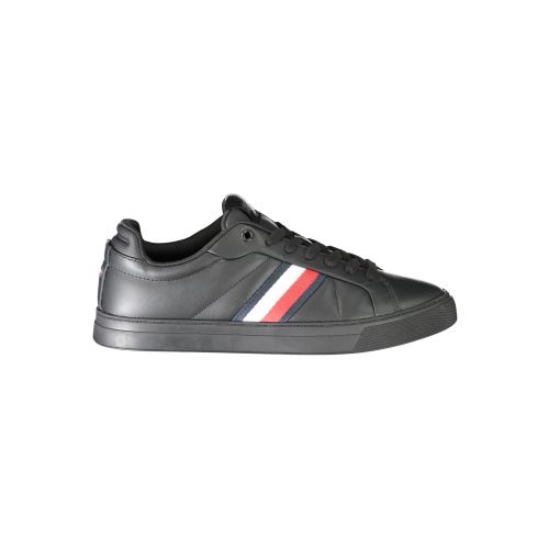 TOMMY HILFIGER MEN'S SPORTS SHOES BLACK slika 1