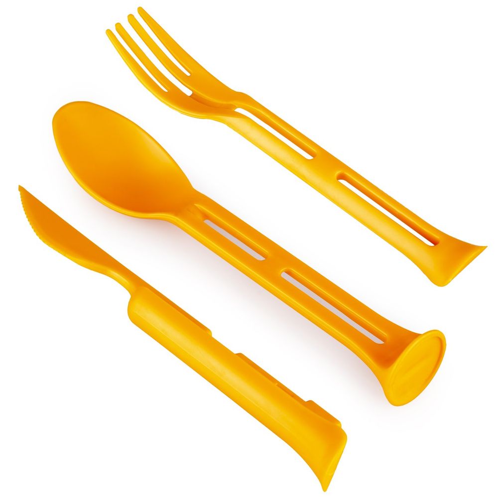 Evolite Set kašika, viljuška i nož Combo Cutlery, Narandžasti slika 1