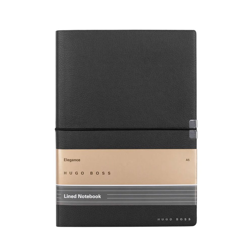 Hugo Boss Notes Storyline Elegance A5 HNH124AL dikto, crni slika 1