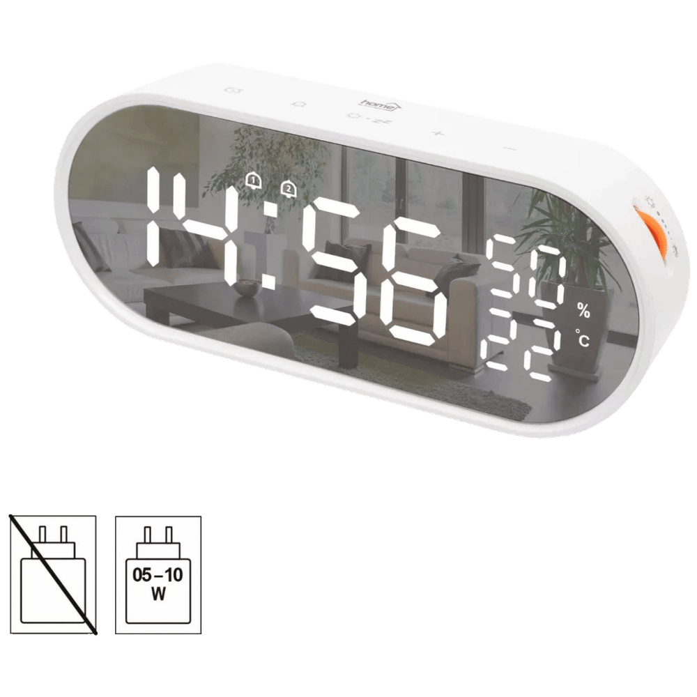home Sat sa alarmom, LED zaslon, USB - LTC06 slika 1