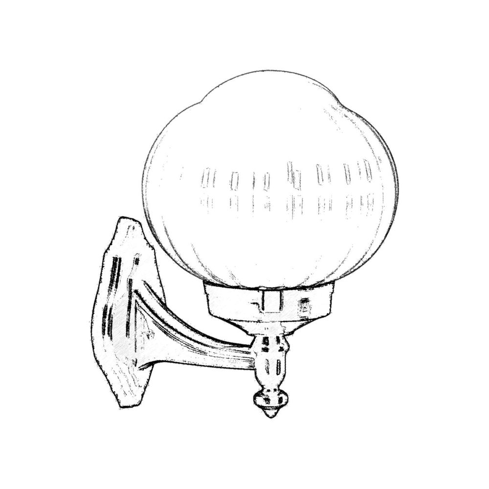 Crna vanjska zidna lampa BAP-68187-BSY-M2 slika 2