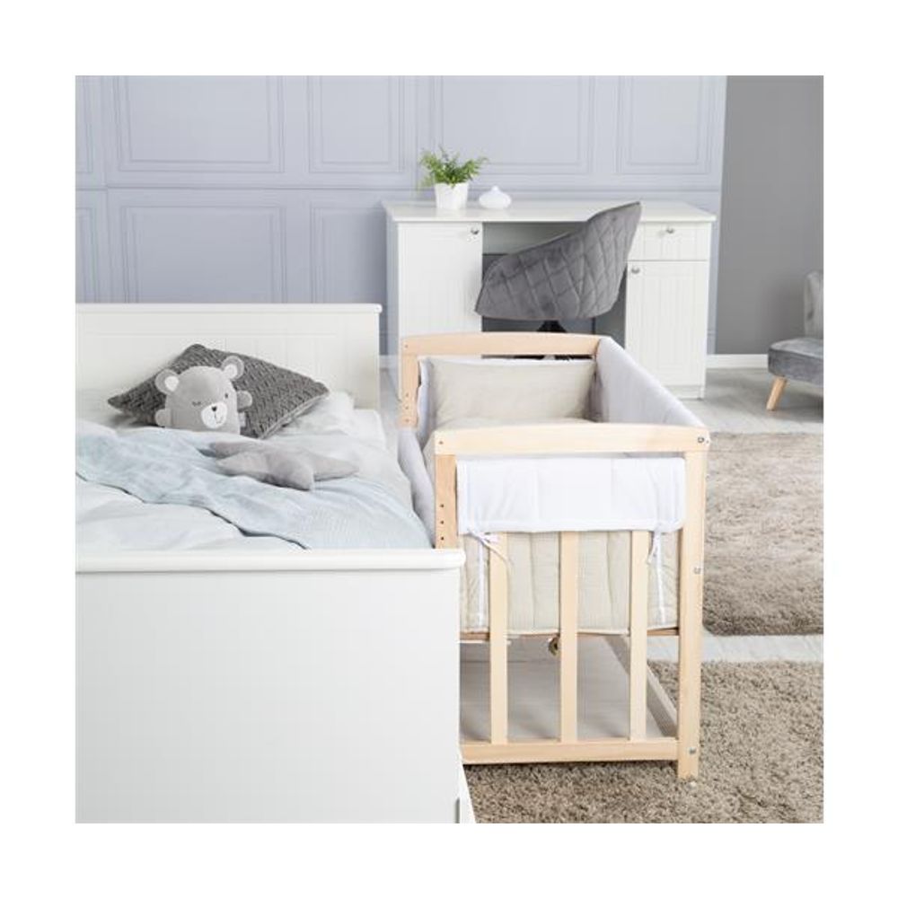 Roba Kids Kolijevka Liebhabär 4u1 sa posteljinom slika 5