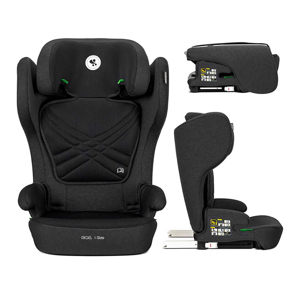 Lorelli Sklopiva autosjedalica Rigel i-Size 100-150cm Isofix, Black slika 1