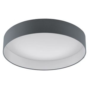 Eglo Palomaro plafonjera/1, led, 24w, 2100lm, prečnik 500, plastika/tekstil antracit  