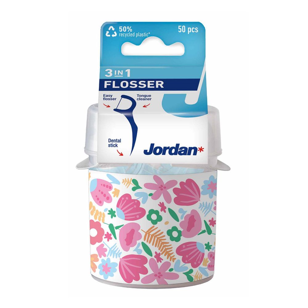 Jordan Konac za zube 3U1 Flosser 50kom slika 4