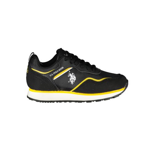 US POLO ASSN. BLACK CHILDREN'S SPORTS SHOES slika 1