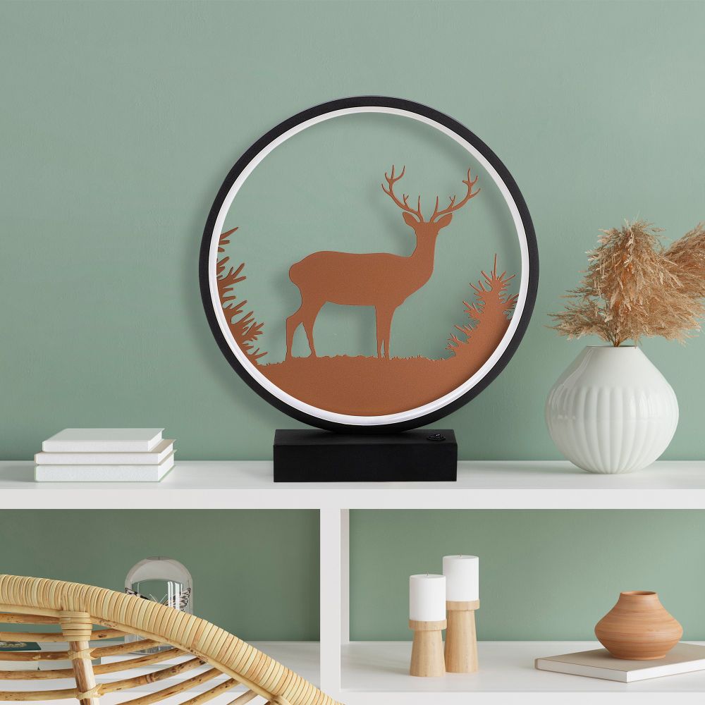 Stolna lampa XMAS7 Black Copper slika 4