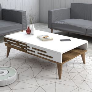 Valensiya - Walnut, White Walnut
White Coffee Table