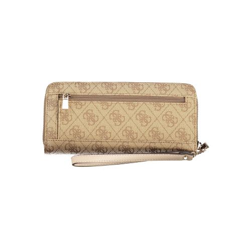 GUESS JEANS WOMEN'S WALLET BEIGE slika 2