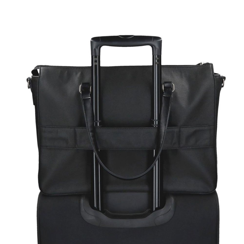 Pepe Jeans torba na rame 42 cm ženska, biker 7156641, crna slika 5