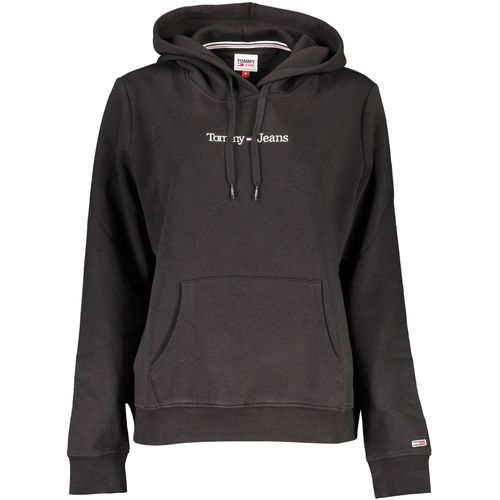 TOMMY HILFIGER SWEATSHIRT WITHOUT ZIP WOMEN BLACK slika 1