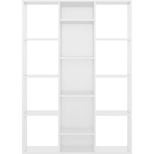 Sobna pregrada / ormarić sjajni bijeli 100x24x140 cm od iverice slika 39