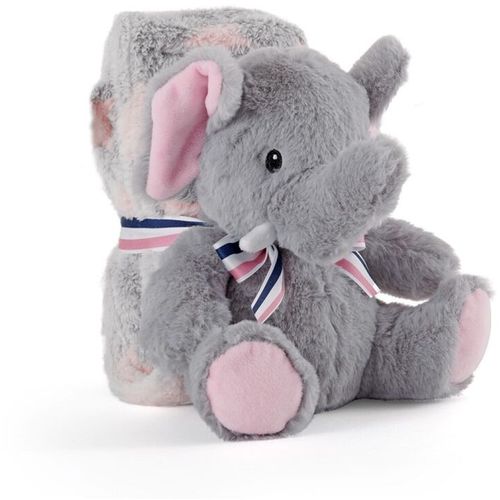 Allie Elephant Soft deka + plišana igračka 22cm slika 1