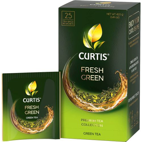 CURTIS Fresh Green - Zeleni čaj 25x1.7g 111012 slika 2