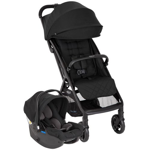 Graco komplet 2u1 kolica Myavo + autosjedalica SnugEssentials i-Size R129 - Midnight slika 1