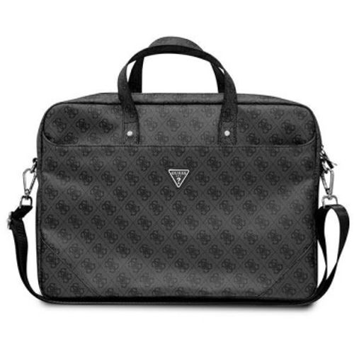 GUESS torba za laptop 15/16" Black Saffiano Hot Stamp Logo slika 1