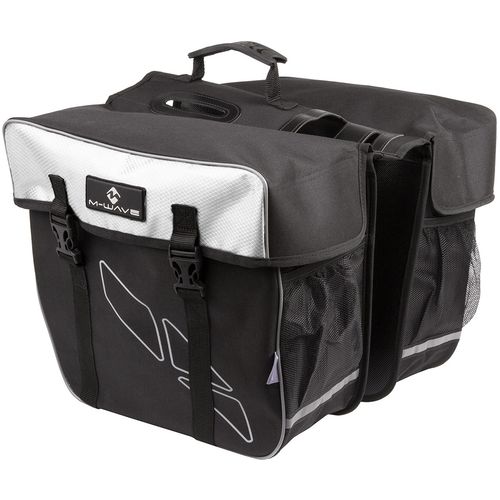 BISAGE M-WAVE AMSTERDAM REFLEX 30L BLACK/WHITE MS 122802 slika 1