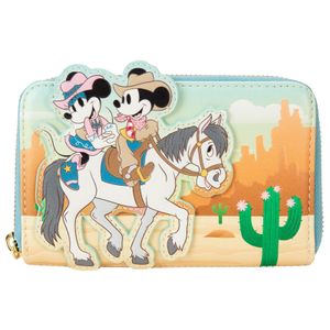 Loungefly Disney Mickey &#38; Minnie Western wallet