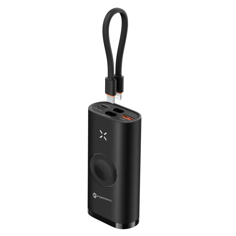 FORCELL Powerbank F-Energy F10k1 10 0000mah kompatibilan s Apple Watch crni slika 7