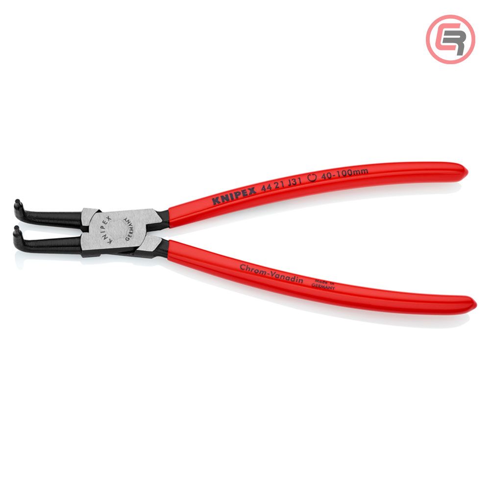 Knipex Kliješta Za Seger Osigurače Unutrašnja Kriva (fi 40-100 mm) 215 mm - 44 21 J31 slika 2