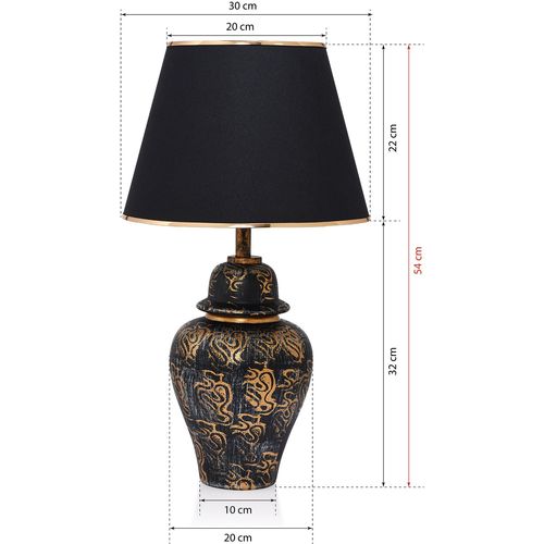 TM262 Gold
Black Table Lamp slika 5