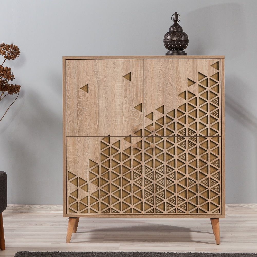 Multilux-120 Sonoma Oak Višenamjenski Ormar slika 2